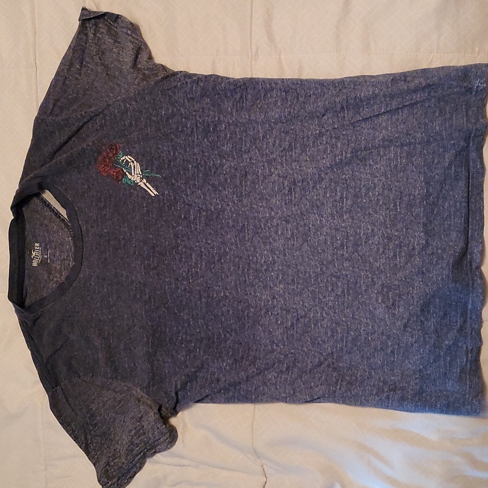 Men's Hollister, SMALL, Fading Blue color